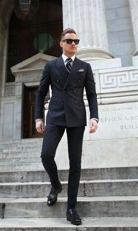 black penny loafers suit